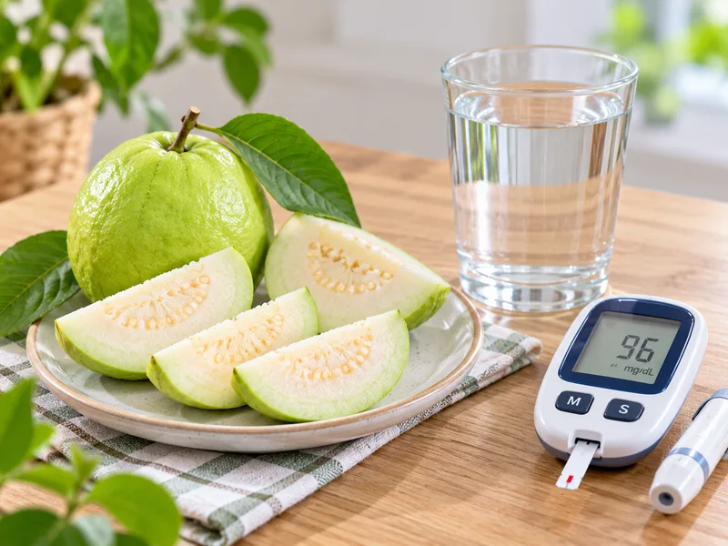 Người tiểu đường cần lưu ý lượng ăn dù ổi có lượng calo thấp.