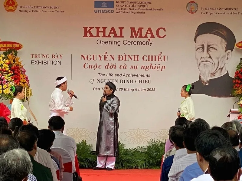 Di sản Nguyễn Đình Chiểu vẫn được gìn giữ trong văn hóa Việt